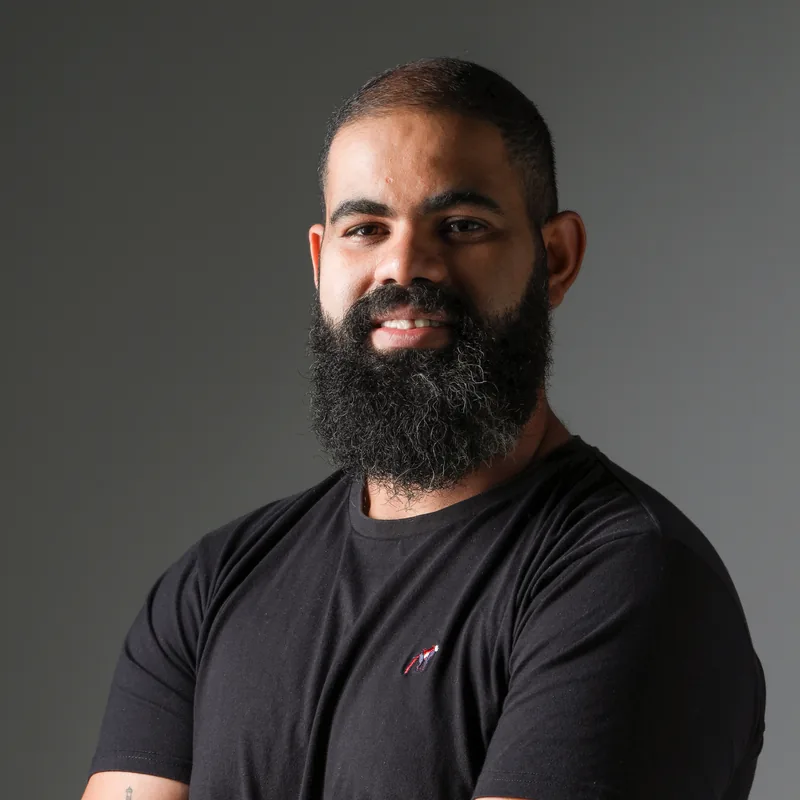 Retrato de Tiago Mochileiro